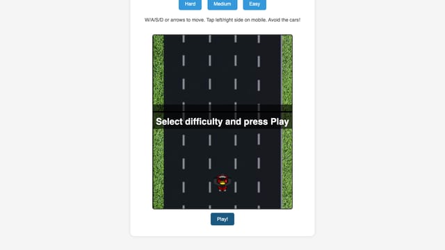 Street Dodgers โ free browser game